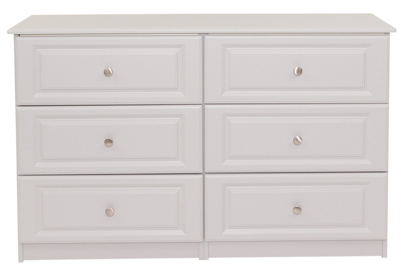 Jupiter - Grey Deep 3+3 Chest Of Drawers