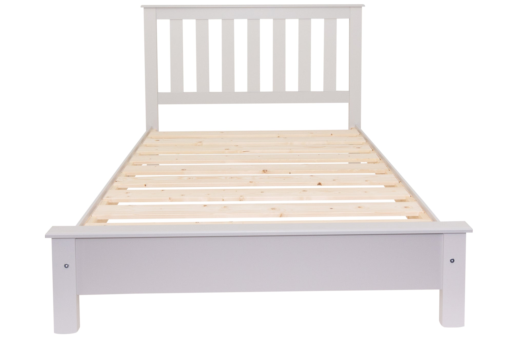 Jupiter - Grey 4Ft Small Double Bed Frame