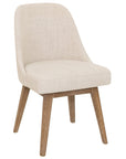 Valletta - Cream And Oak Dining Chair