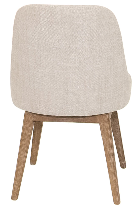 Valletta - Cream And Oak Dining Chair