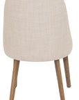 Verona - Cream And Oak Dining Chair