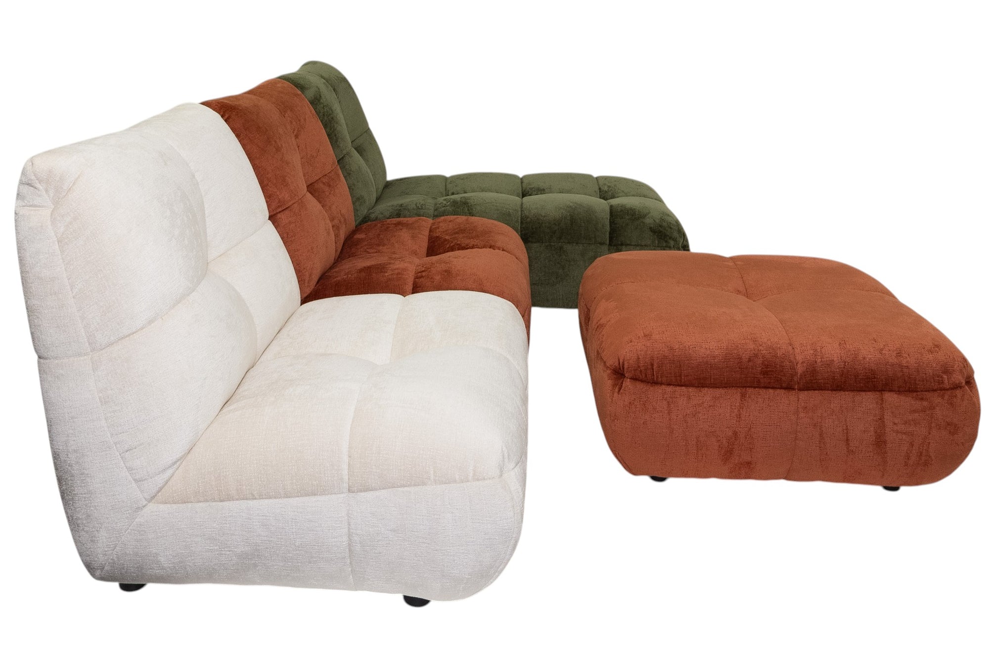 Hernan - Chaise Suite + Ottoman