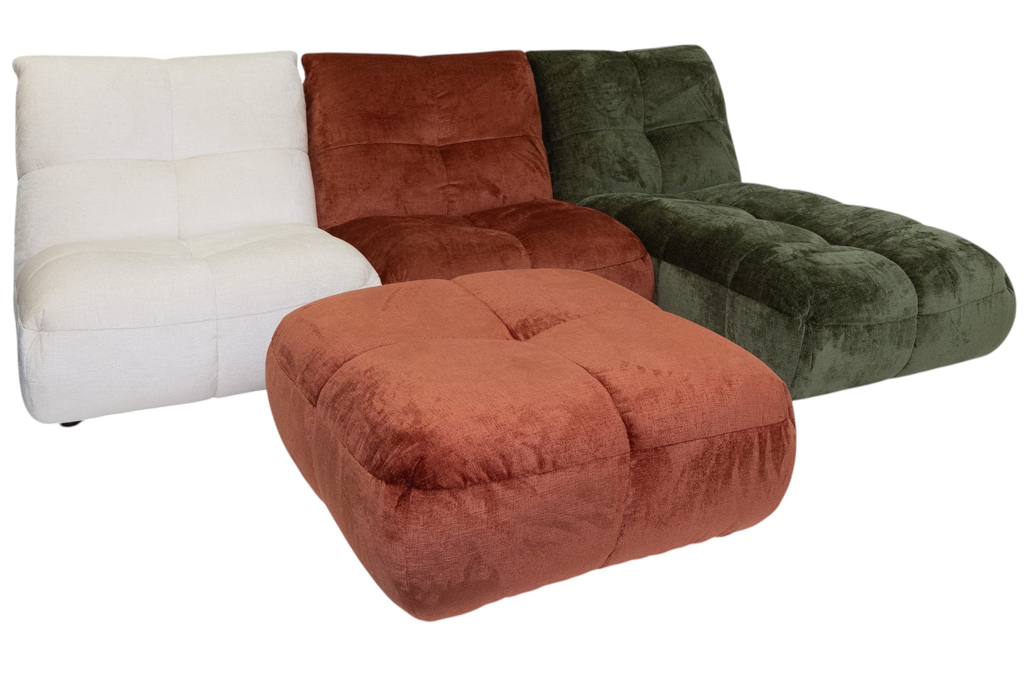 Hernan - Chaise Suite + Ottoman