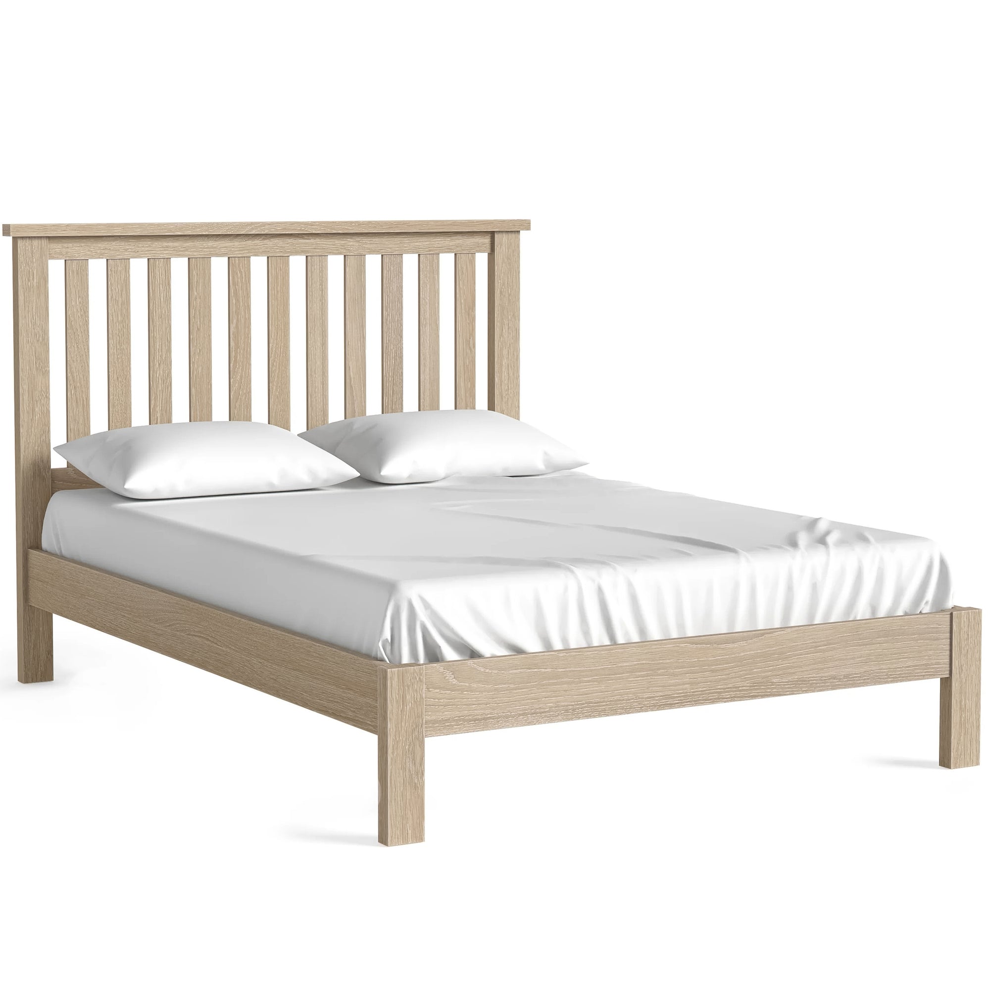 Java Oak 5 foot King Bedframe