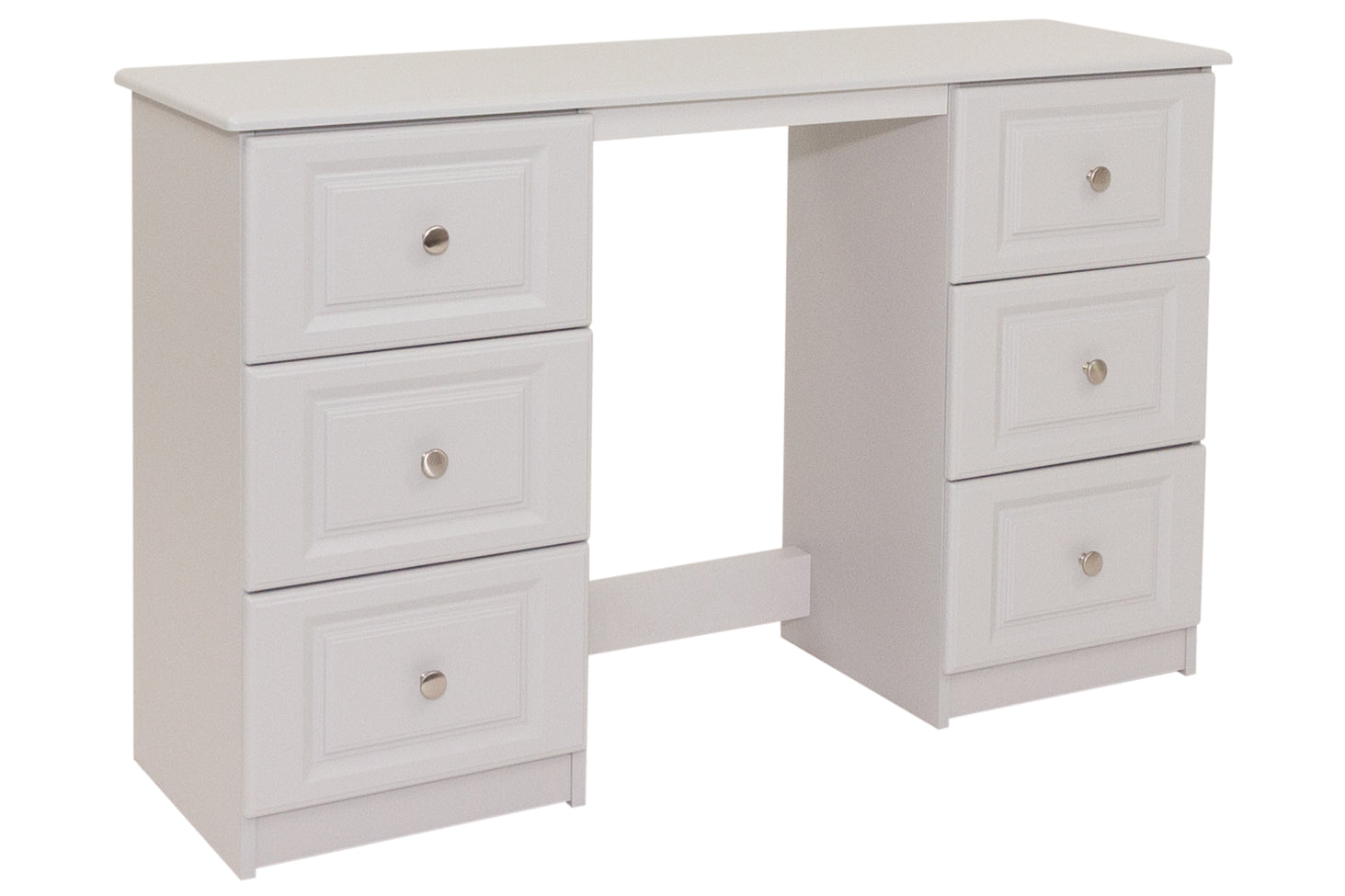 Jupiter Grey 6 Drawer Dressing Table