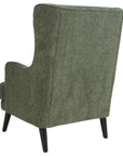 Ellen - Green Fabric Accent Armchair