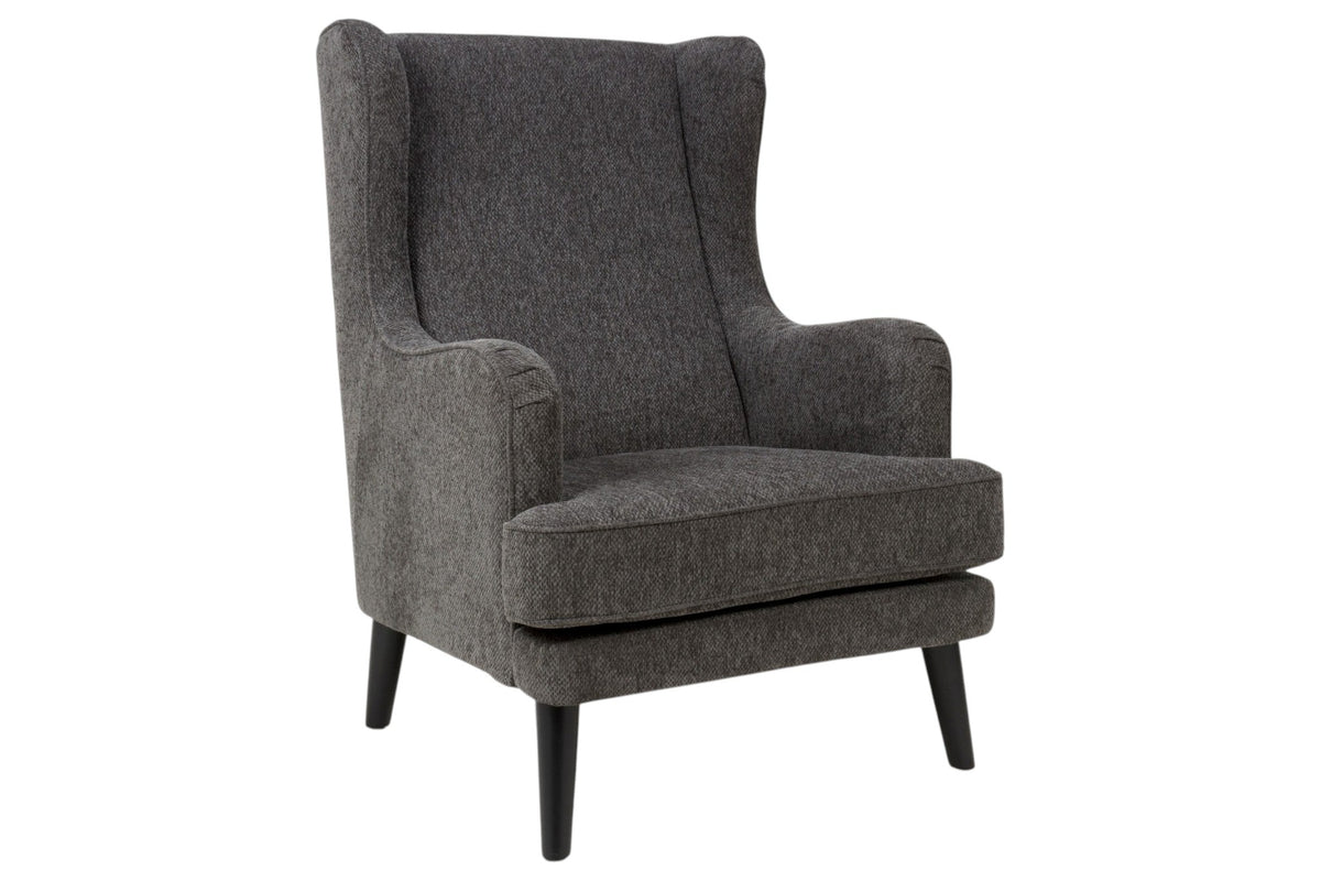 Ellen - Grey Fabric Accent Armchair