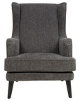 Ellen - Grey Fabric Accent Armchair