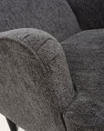 Ellen - Grey Fabric Accent Armchair