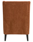 Ellen - Orange Fabric Accent Armchair
