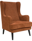 Ellen - Orange Fabric Accent Armchair