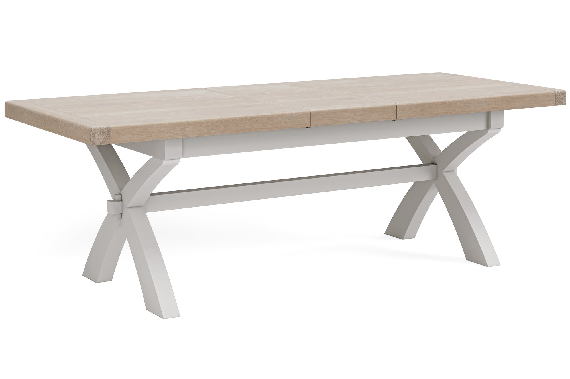 Kilronan Cross Leg Extension Dining Table 2 metres to 2.4 metres