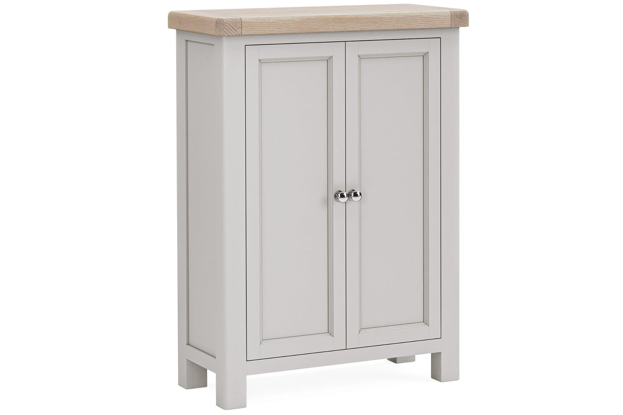 Kilronan Grey and Oak Shoe Cabinet