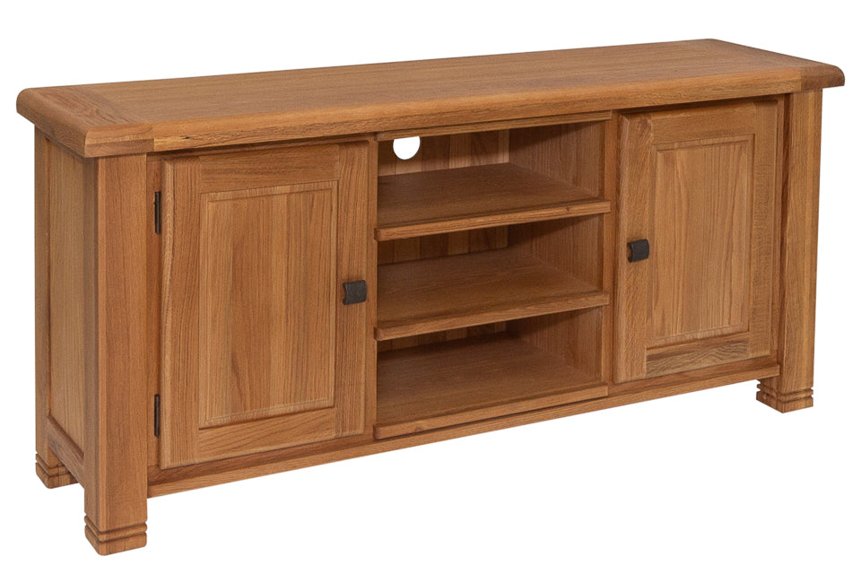 Kinsale Oak Large Entertainment Unit