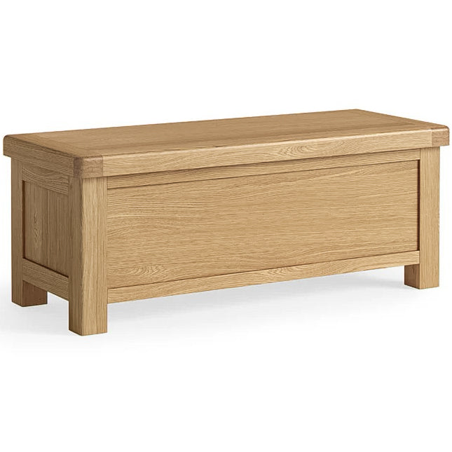 Kinvara Oak Blanket Box