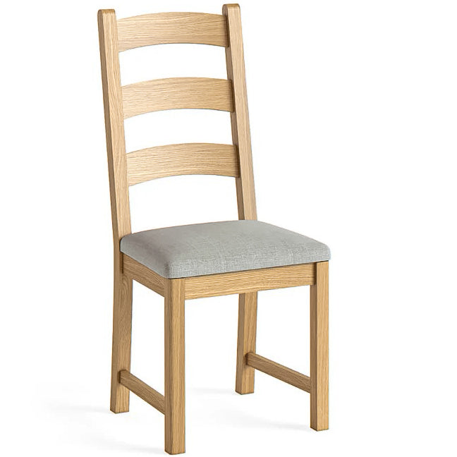 Kinvara Oak and Grey Dining Chair