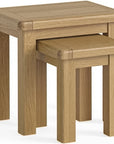 Kinvara Oak Nests Of Tables set of 2