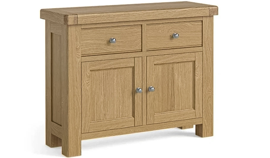 Kinvara Oak 2 Door Sideboard with 2 Drawers