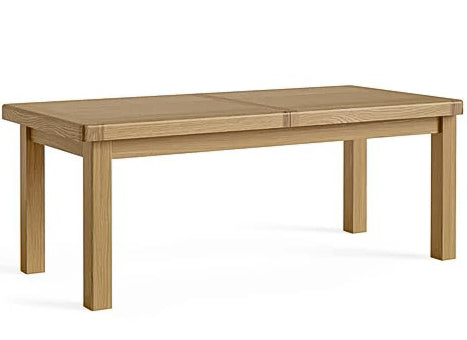 Kinvara Oak Extension Dining Table 2 to 2.4 metres 