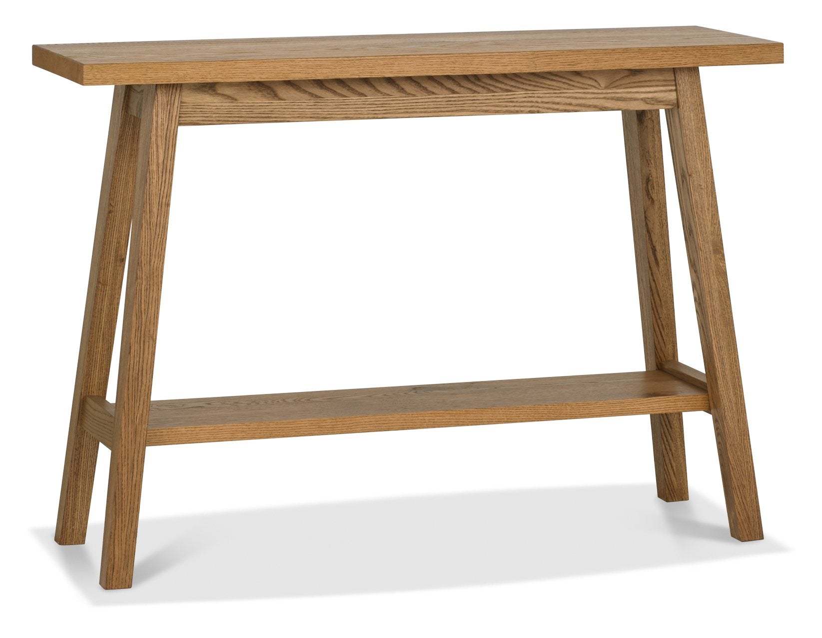 Leah Oak Console Table