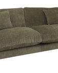 London green Fabric 4 Seater with cushions