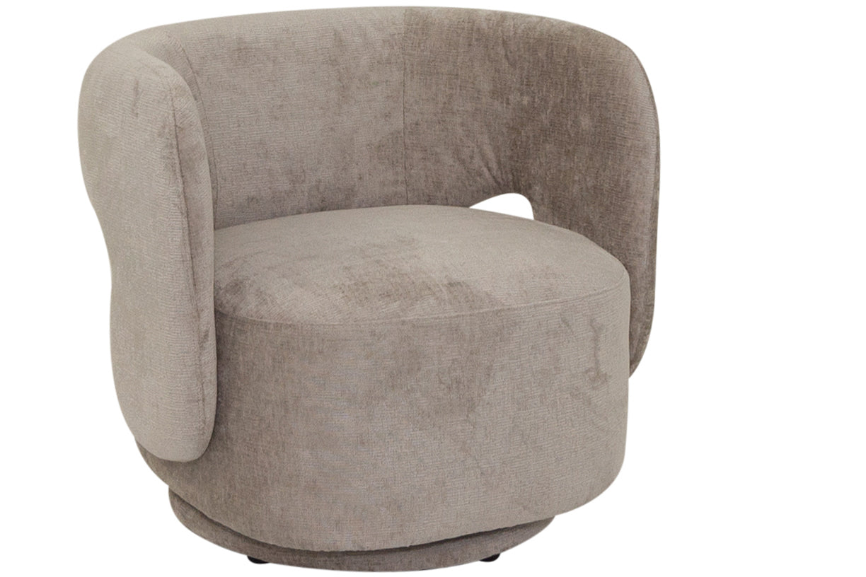 Milford Cream Fabric tub style Armchair
