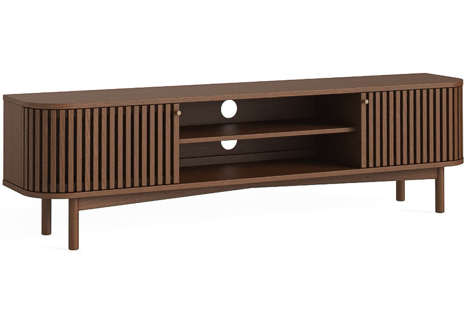Ocean Large Entertainment Unit with 2 doors and shelving