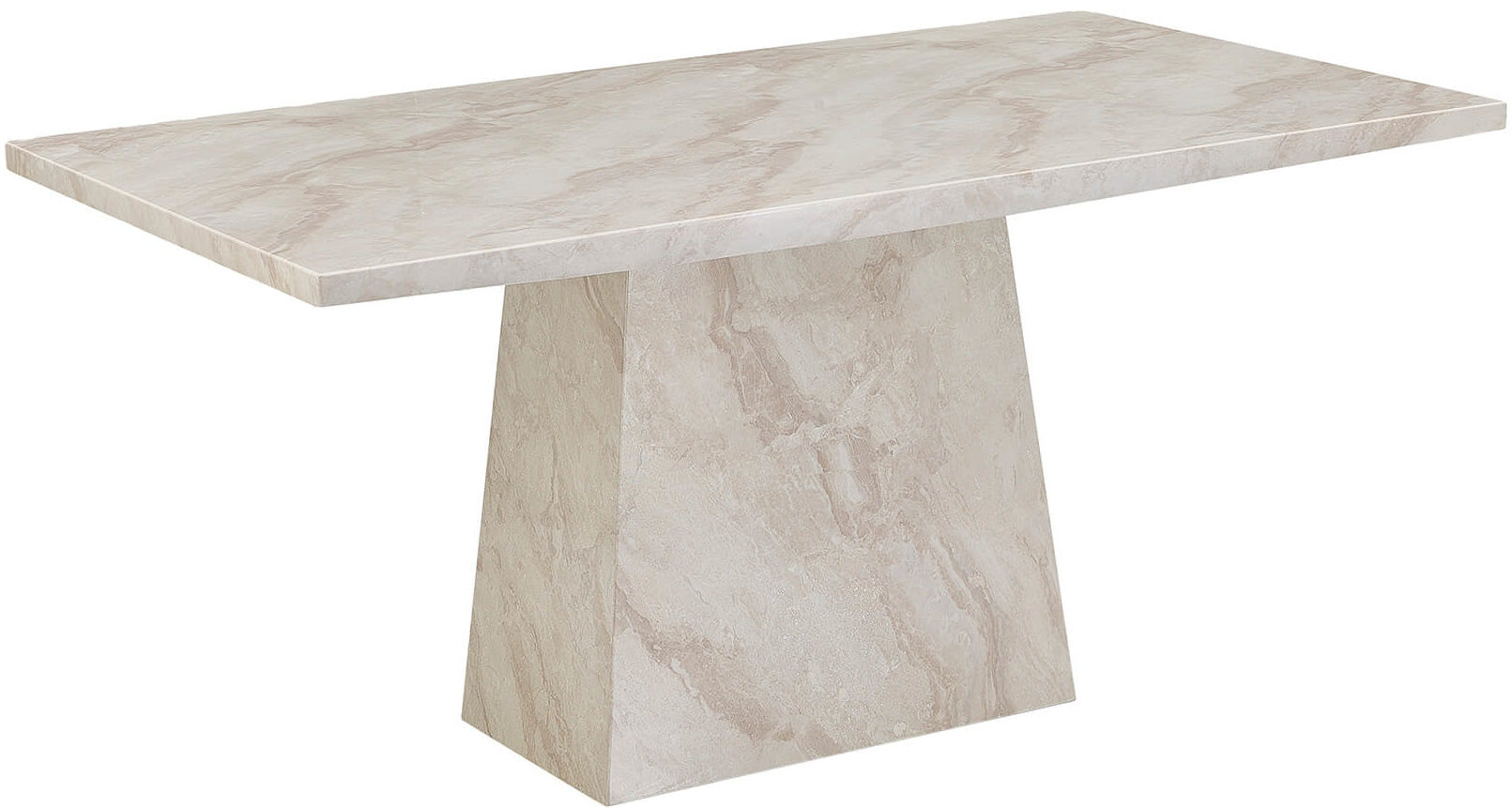 Peru rectangular Marble Dining Table