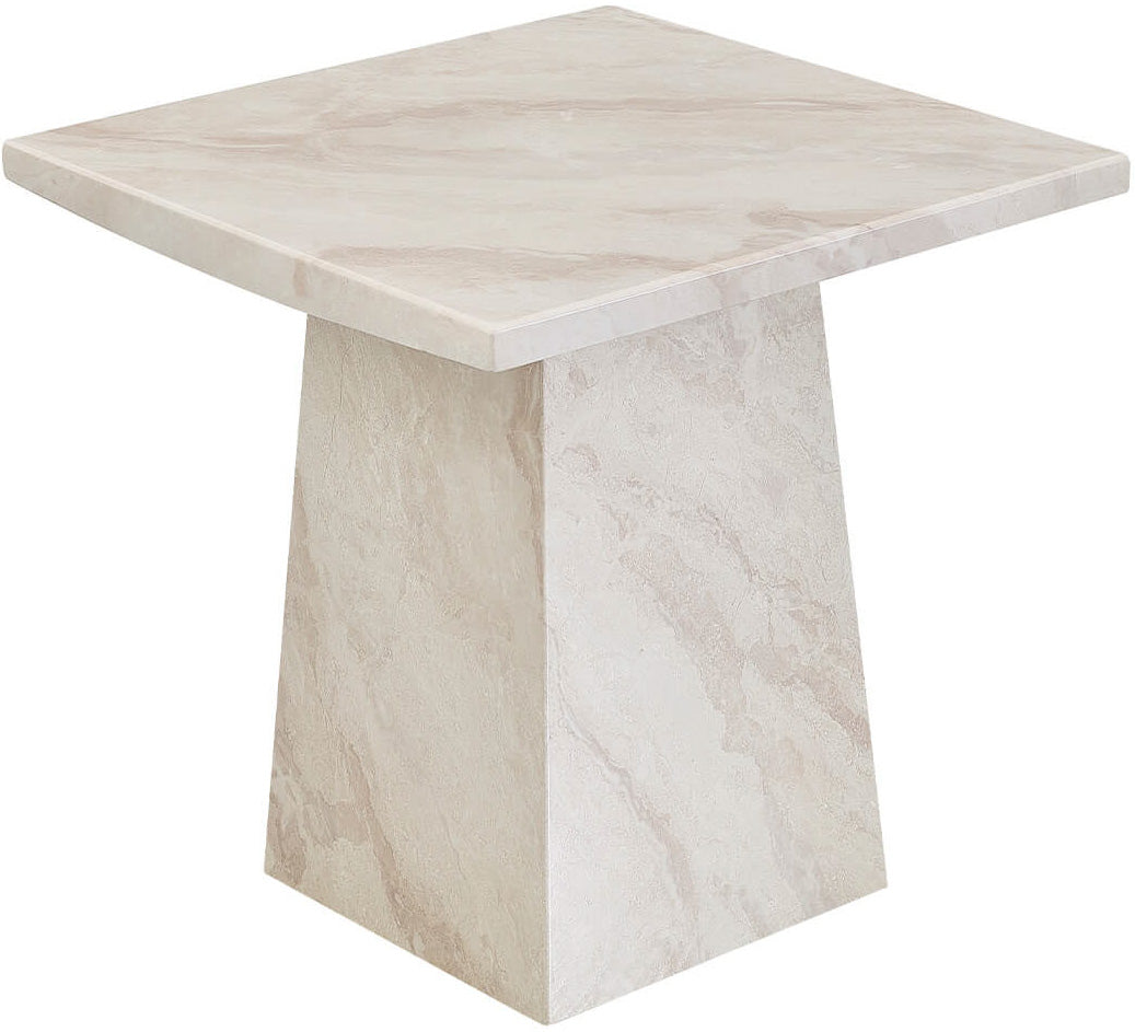 Peru square Marble Lamp Table