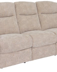 Pierre Fabric 3 Seater Manual Recliner