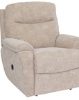 Pierre cream Fabric Power Recliner