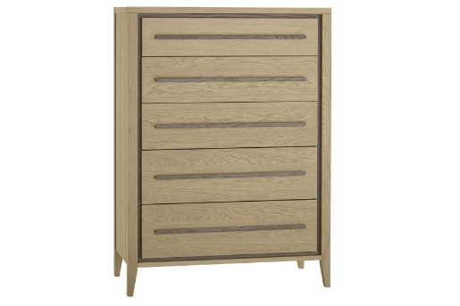 Prague 5 Drawer Chest with long handles