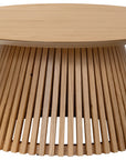 Carna - Oak Round Coffee Table