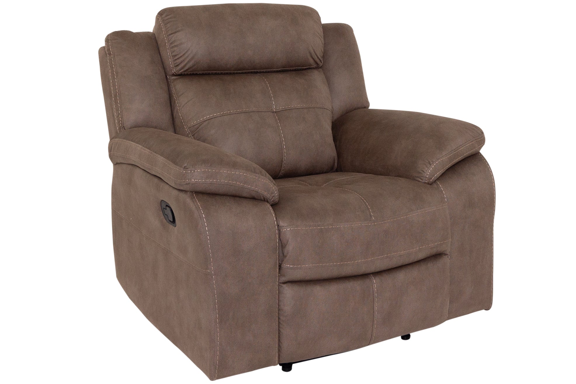 Richmond Brown Fabric Manual Recliner