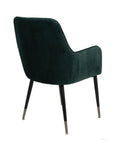 Sauron - Green Velvet Dining Chair