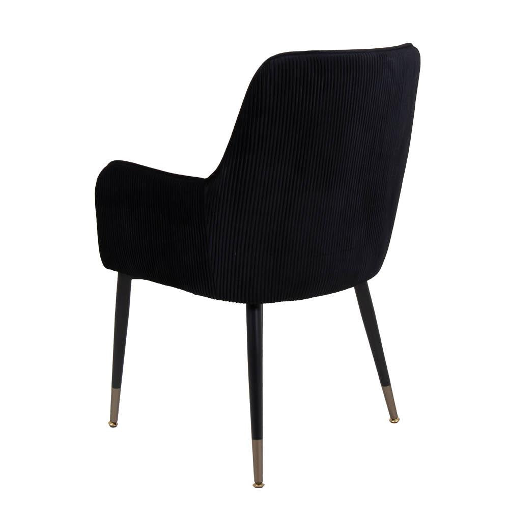 Sauron - Black Velvet Dining Chair