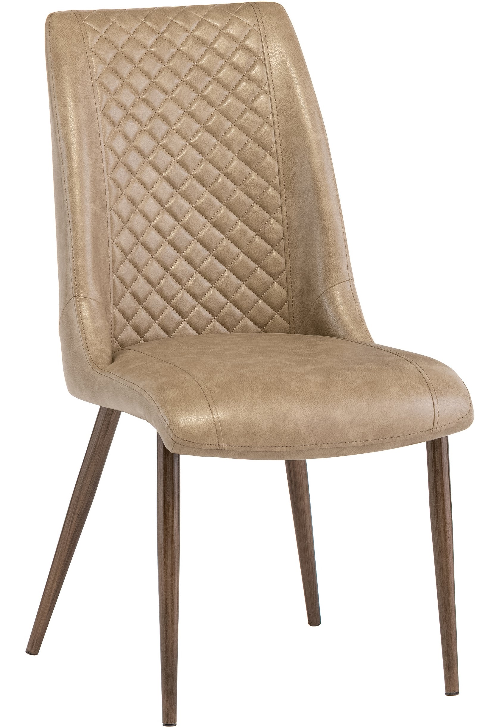 Salthill Taupe faux leather Dining Chair