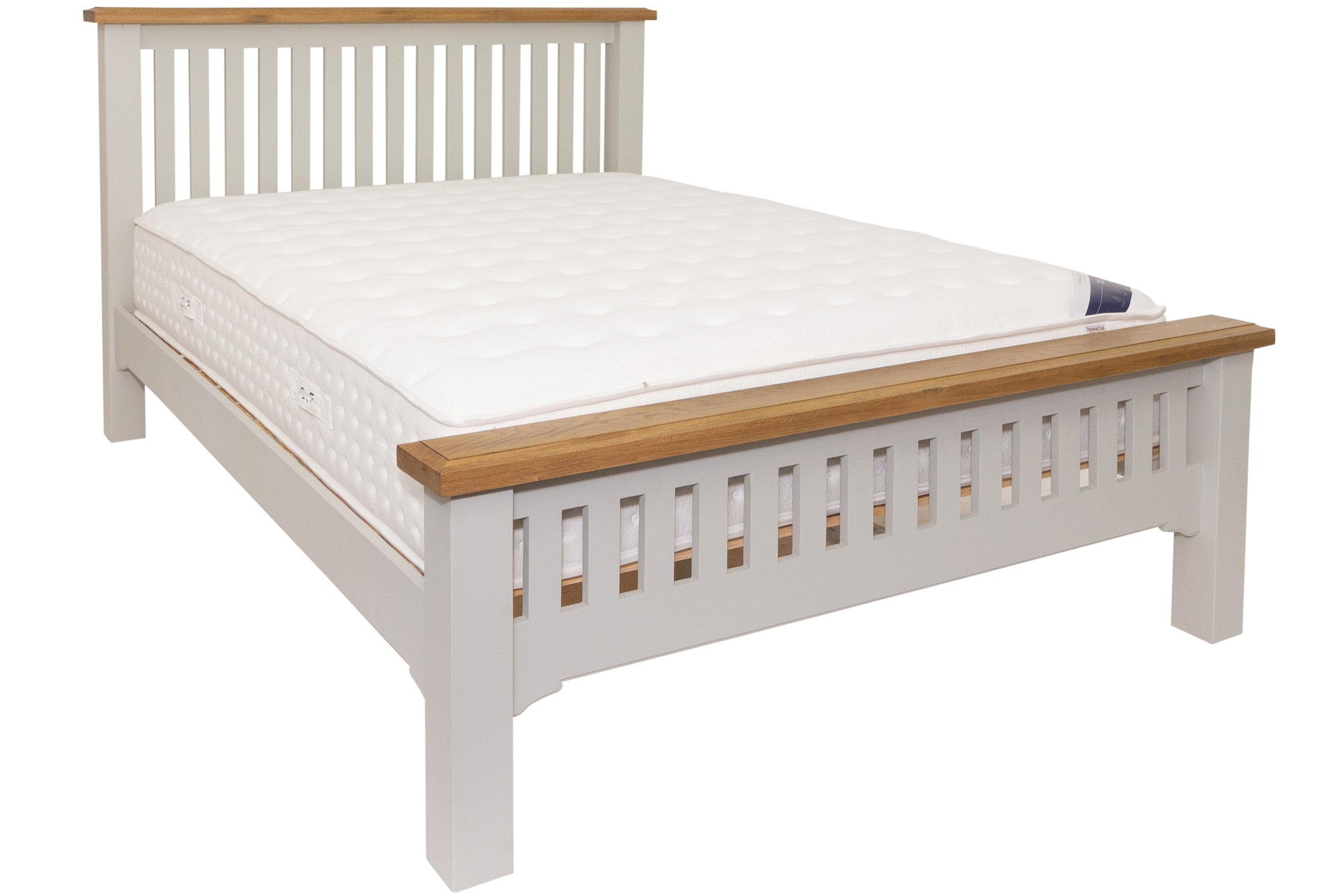 Simon grey and oak 5 foot King Bedframe