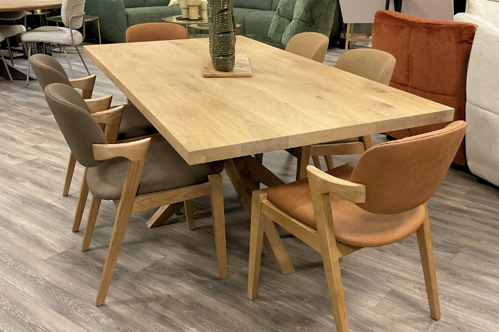 Simpson - Camel Faux Leather Dining Chair