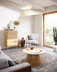 Carna - Oak Round Coffee Table