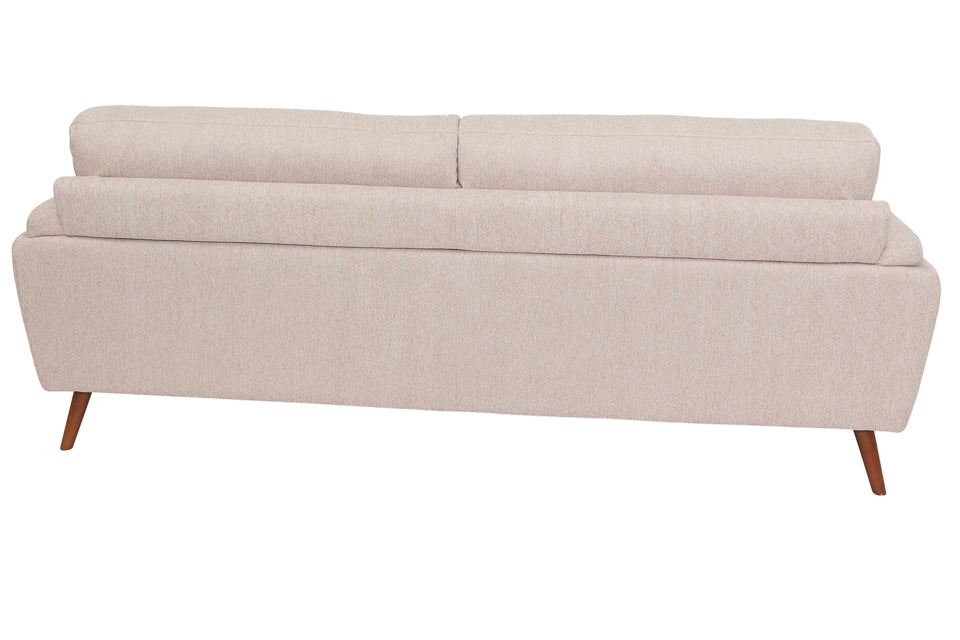 Tulla - Cream Fabric 3 Seater Sofa