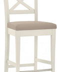 Vesper Grey cross back Barstool