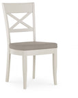 Vesper Grey cross back Dining Chair