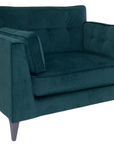 Bellingham - Teal Velvet Armchair