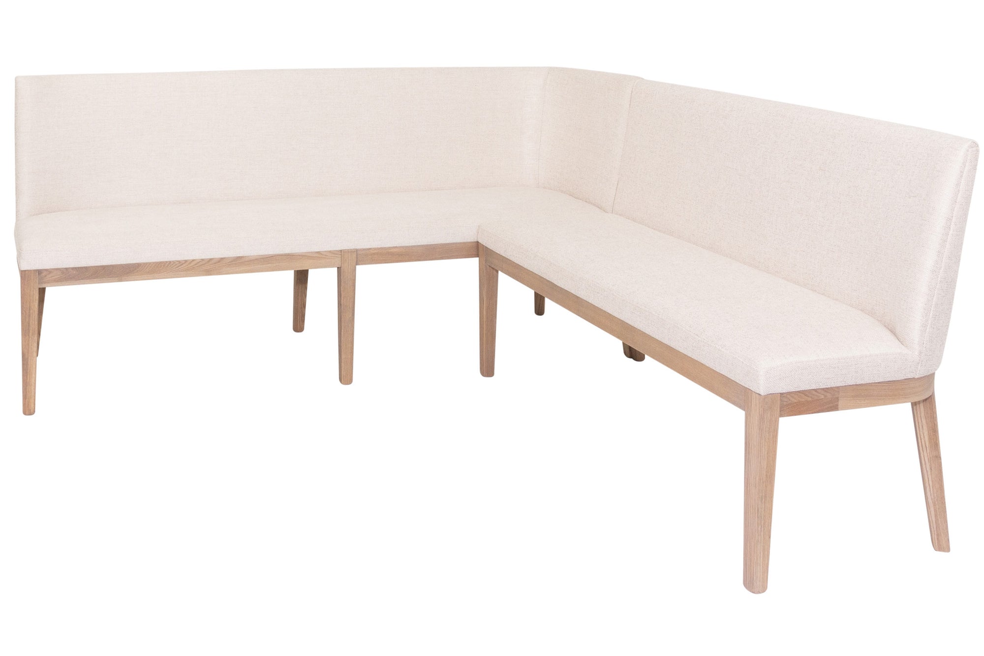 Zara Cream And Oak 1.3 metre Bench