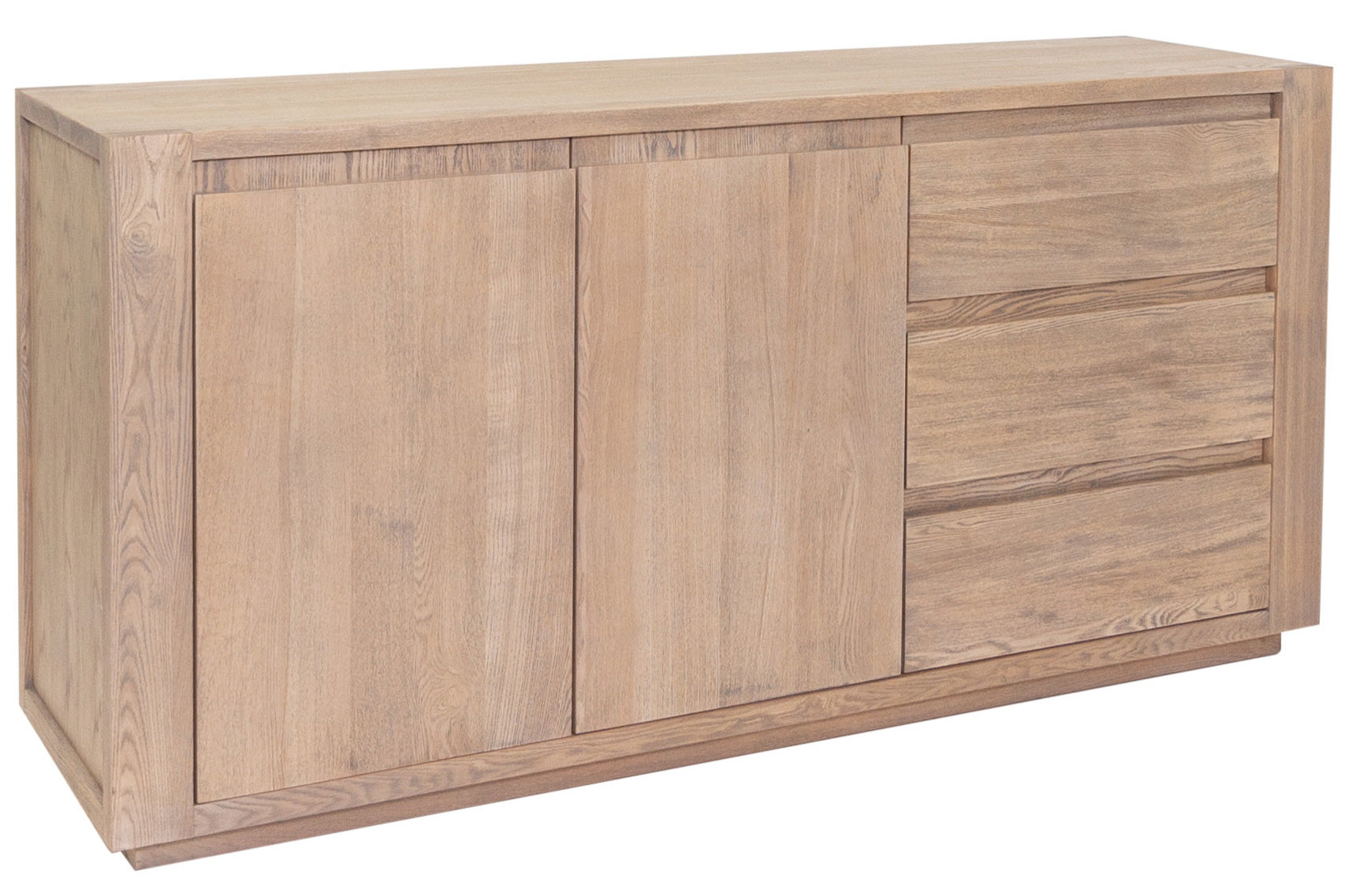 Zara Smoked Oak Sideboard with 2 doors and 3 drawers