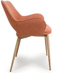Durian - Red Fabric Dining Chair