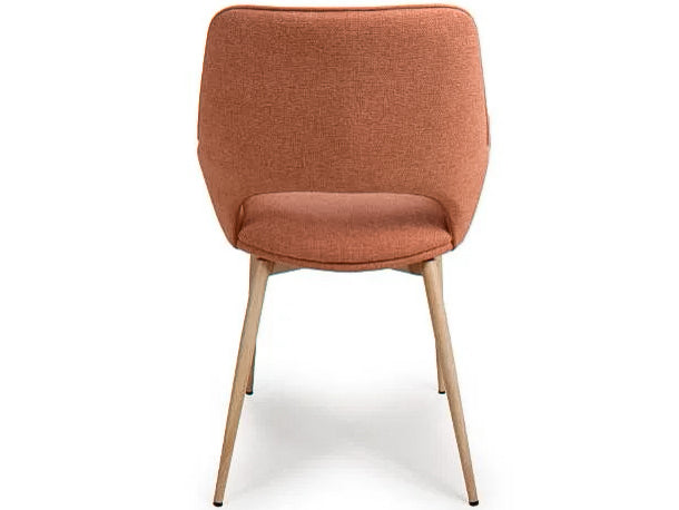 Durian - Red Fabric Dining Chair