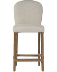 Cooper - Beige Fabric Bar Stool