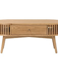 Carna - Oak Oval Coffee Table